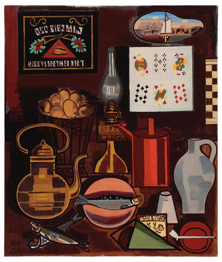 Still life with deck of cards